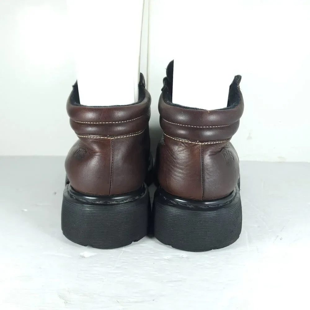 Dr. Martens Men's 9231 Vtg US 10 Uk 9 Brown Leather Chunky Work Boots England